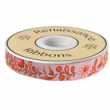 Load image into Gallery viewer, Tula Pink Birds & Bees Ribbon 7/8in - Cosmic