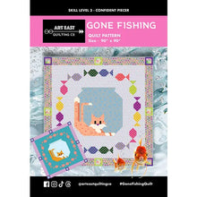 Load image into Gallery viewer, Gone Fishing Quilt Pattern - Art East Quilting Co.
