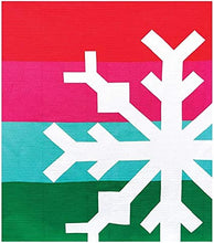 Load image into Gallery viewer, Snowflake Quilt Pattern by Modern Handcraft