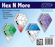 Load image into Gallery viewer, Hex N More Ruler - Jaybird Quilts