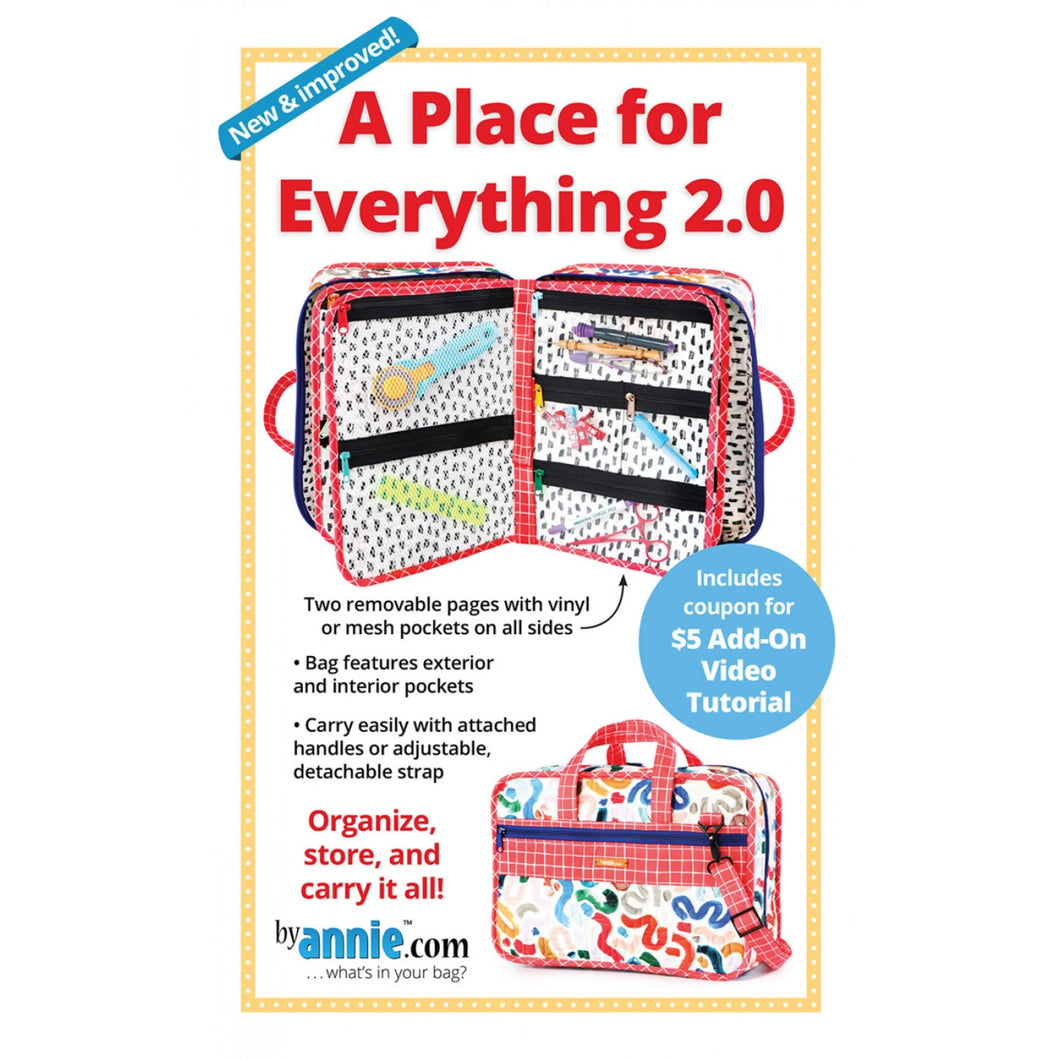 A Place For Everything 2.0 - By Annie - PATTERN