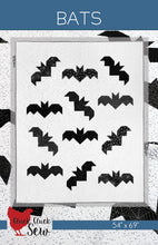 Load image into Gallery viewer, Bats Quilt Pattern - by Cluck Cluck Sew
