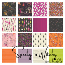 Load image into Gallery viewer, Spooky N&#39; Witchy - Fat Quarter Bundle- Art Gallery Fabric - June 2023
