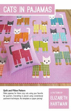 Load image into Gallery viewer, Cats in Pyjamas Quilt Pattern - By Elizabeth Hartman
