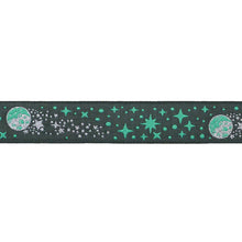 Load image into Gallery viewer, Renaissance Ribbons - Meteor Shower In Storm - Metallic - 7/8&quot; Wide - TULA PINK ROAR!
