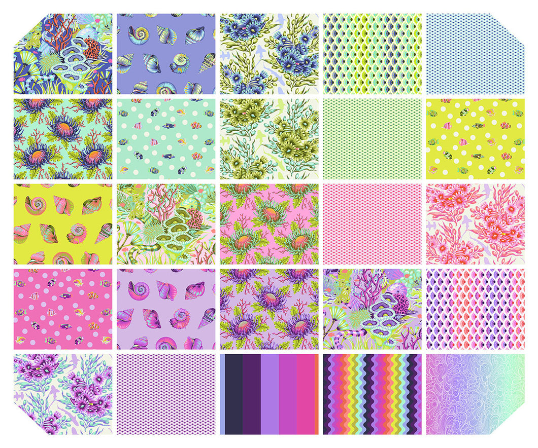 PREORDER - Tula Pink - Floral Reef - Fat Quarter Bundle