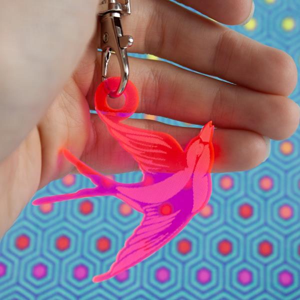 Bird Keychain by Tula Pink