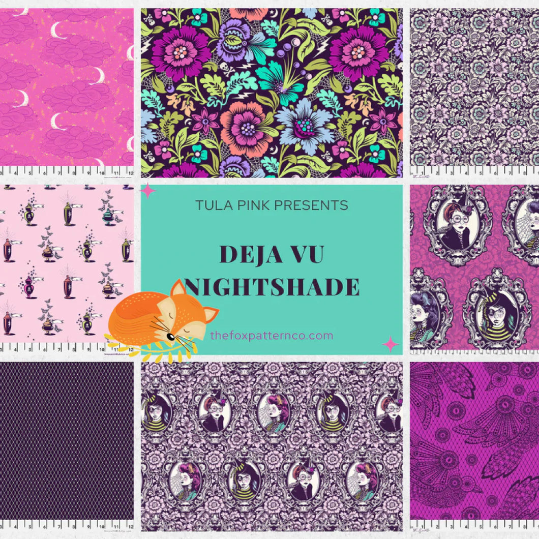 Déjà Vu Nightshade - FAT QUARTER BUNDLE