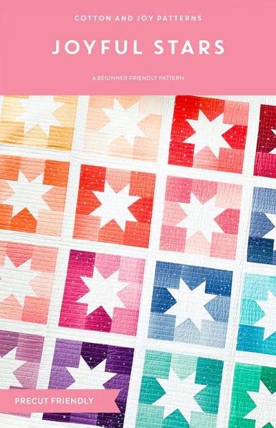 Joyful Stars Quilt Pattern - Cotton & Joy Patterns