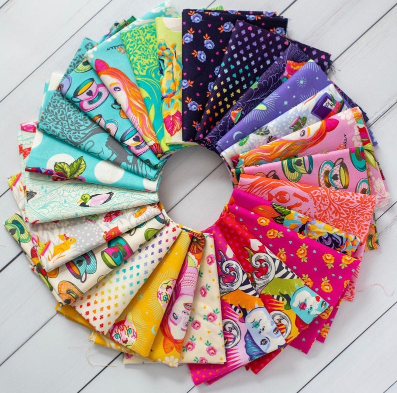 Curiouser & Curiouser Fat Quarter Bundle – The Fox Pattern Co.